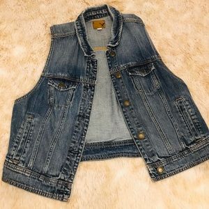 American Eagle Outfitters Denim Vest